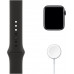 Apple Watch SE GPS 40mm Aluminum Case with Sport Band Grey/Black (LL)