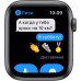 Apple Watch SE GPS 44mm Aluminum Case with Sport Band Grey/Black (LL)