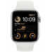 Apple Watch SE GPS (2022) 40mm Sport Band Silver M/L