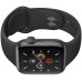 Apple Watch Series 5 GPS 44mm Aluminum Case with Sport Band серый космос/чёрный