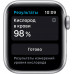 Apple Watch Series 6 GPS 40mm Aluminum Case with Sport Band Silver/White (MG283RU/A)