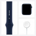 Apple Watch Series 6 GPS 44mm Aluminum Case with Sport Band Blue/Deep Navy (LL)