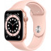 Apple Watch Series 6 GPS 44mm Aluminum Case with Sport Band Gold/Pink (LL)
