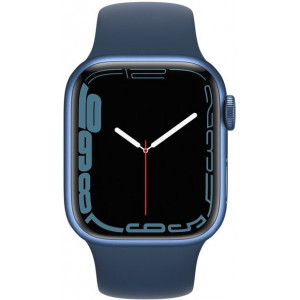 Apple Watch Series 7 41mm Aluminium with Sport Band синий омут
