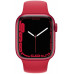 Apple Watch Series 7 41mm Aluminium with Sport Band Red