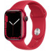 Apple Watch Series 7 41mm Aluminium with Sport Band Red