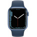 Apple Watch Series 7 45mm Aluminium with Sport Band синий омут