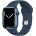 Apple Watch Series 7 45mm Aluminium with Sport Band синий омут