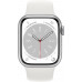 Apple Watch Series 8 45mm Aluminum Silver M/L