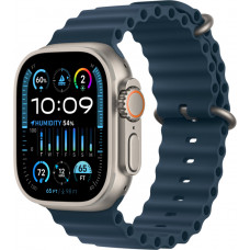 Apple Watch Ultra 2 49 mm Titanium Case Ocean Band Blue