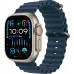 Apple Watch Ultra 2 49 mm Titanium Case Ocean Band Blue Apple Watch Ultra 2 49 mm Titanium Case Ocean Band Blue
