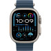 Apple Watch Ultra 2 49 mm Titanium Case Ocean Band Blue