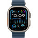 Apple Watch Ultra 2 49 mm Titanium Case Ocean Band Blue Apple Watch Ultra 2 49 mm Titanium Case Ocean Band Blue