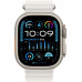 Apple Watch Ultra 2 49 mm Titanium Case Ocean Band White Apple Watch Ultra 2 49 mm Titanium Case Ocean Band White