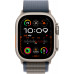 Apple Watch Ultra 2 49mm Titanium Case Alpine Loop (S) Blue