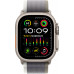 Apple Watch Ultra 2 49mm Titanium Case Trail (M/L) Green Grey Apple Watch Ultra 2 49mm Titanium Case Trail (M/L) Green Grey