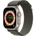 Apple Watch Ultra 49 mm Titanium Case, Alpine Loop Green (Medium, 145–190 mm) Green Apple Watch Ultra 49 mm Titanium Case, Alpine Loop Green (Medium, 145–190 mm) Green