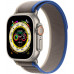 Apple Watch Ultra 49 mm Titanium Case, Trail Blue/Grey (Small/Medium, 130-180 mm) Blue/Grey Apple Watch Ultra 49 mm Titanium Case, Trail Blue/Grey (Small/Medium, 130-180 mm) Blue/Grey