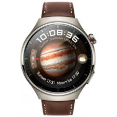 HUAWEI Watch 4 Pro (55020APB) Dark Brown Leather Strap (RU)