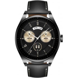 HUAWEI Watch Buds (55029607) Black Leather Strap (RU)
