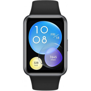HUAWEI Watch FIT 2 (55028916) Midnight Black Silicone Strap (RU)