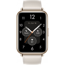 HUAWEI Watch FIT 2 (55029265) White Moonlight white Leather Strap (RU)