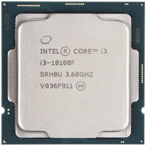 Intel Core i3 10100F LGA 1200 Comet Lake 3.6GHz, 6Mb, Oem (CM8070104291318) (EAC) Intel Core i3 10100F LGA 1200 Comet Lake 3.6GHz, 6Mb, Oem (CM8070104291318) (EAC)