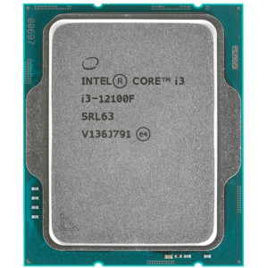 Intel Core i3 12100F LGA 1700 Alder Lake 3.3GHz, 12Mb, Oem (CM8071504651013) (EAC)