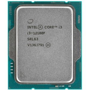 Intel Core i3 12100F LGA 1700 Alder Lake 3.3GHz, 12Mb, Oem (CM8071504651013) (EAC) Intel Core i3 12100F LGA 1700 Alder Lake 3.3GHz, 12Mb, Oem (CM8071504651013) (EAC)