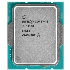 Intel Core i3 12100 LGA 1700 Alder Lake 3.3GHz, 12Mb, Oem (CM8071504651012) (EAC) Intel Core i3 12100 LGA 1700 Alder Lake 3.3GHz, 12Mb, Oem (CM8071504651012) (EAC)