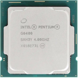 Intel Pentium Gold G6400 LGA 1200 Comet Lake 4.1GHz, 4Mb, Oem (CM8070104291811) (EAC)