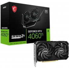 MSI GeForce RTX 4060 Ti VENTUS 2X BLACK 8Gb OC (4060 VEN 2X BLACK 8G OC) (RU)