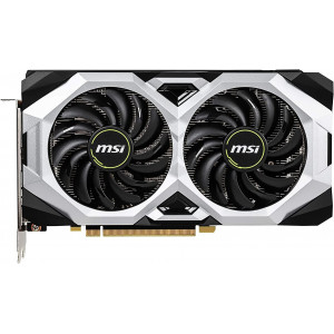 MSI PCI-E RTX 2060 VENTUS GP OC NVIDIA GeForce RTX 2060 6144Mb 192 GDDR6 1665/14000 HDMIx1 DPx3 HDCP Ret MSI PCI-E RTX 2060 VENTUS GP OC NVIDIA GeForce RTX 2060 6144Mb 192 GDDR6 1665/14000 HDMIx1 DPx3 HDCP Ret