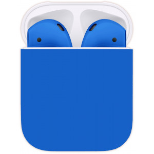 Apple Airpods 2 Color (без беспроводной зарядки чехла) Matt blue