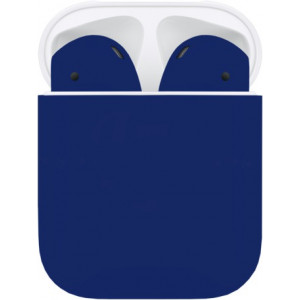 Apple Airpods 2 Color (без беспроводной зарядки чехла) Matt Dark blue