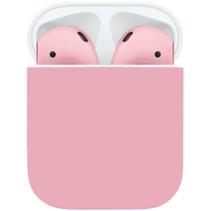 Apple Airpods 2 Color (без беспроводной зарядки чехла) Matt pink