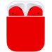 Apple Airpods 2 Color (без беспроводной зарядки чехла) Matt red