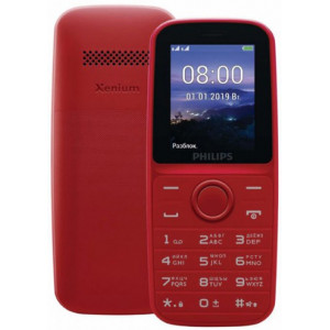 Philips Xenium E109 красный