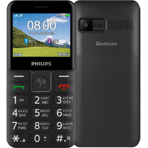 Philips Xenium E207 чёрный Philips Xenium E207 чёрный