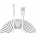 USB кабель для iPhone/iPad 3 метра Белый