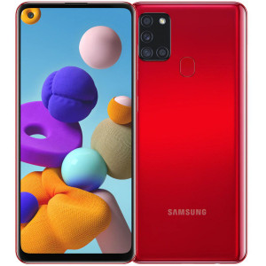 Samsung Galaxy A21S 4/64Gb красный