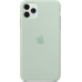 Задняя накладка для Apple iPhone 11 Pro Max Silicone Case Голубой берилл ОРИГИНАЛ