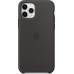 Задняя накладка для Apple iPhone 11 Pro Silicone Case Черный ОРИГИНАЛ